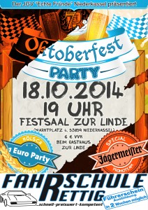 Oktoberfest 2014 Flyer